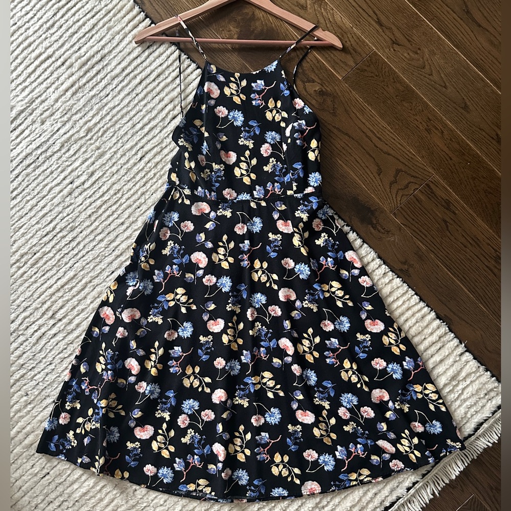 Forever 21 Open Back Midi Dress
